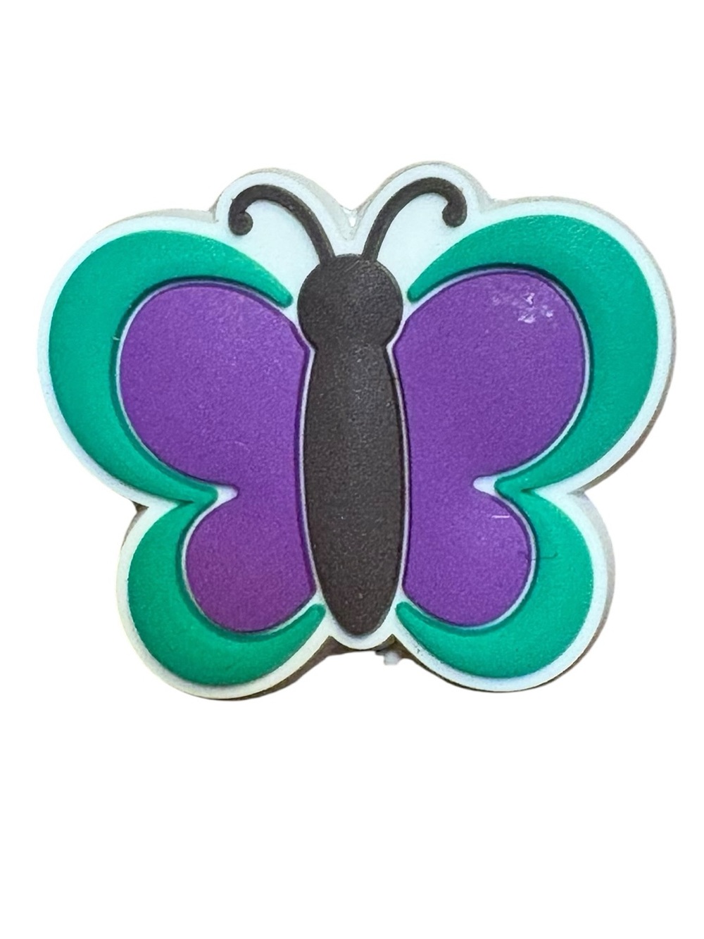 Butterfly Croc Charm